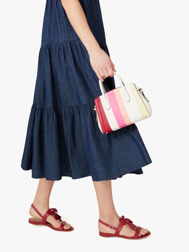Knott Stripe Mini Satchel, , Product