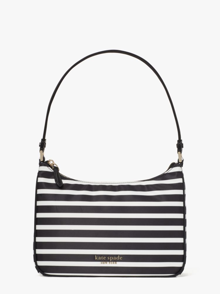 The Little Better Sam Stripe Small Shoulder Bag, , Product
