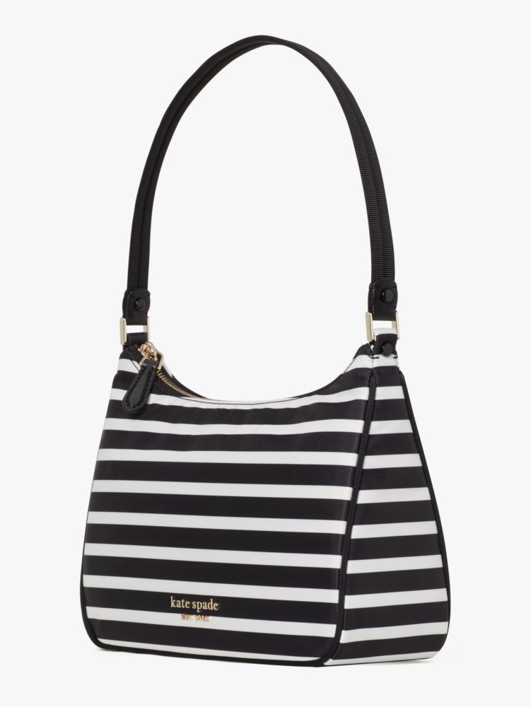 The Little Better Sam Stripe Small Shoulder Bag, , Product