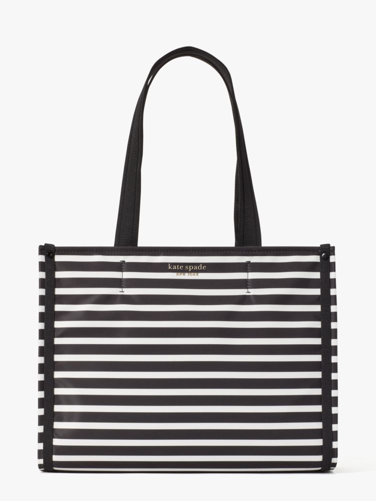 The Little Better Sam Stripe Medium Tote, , Product