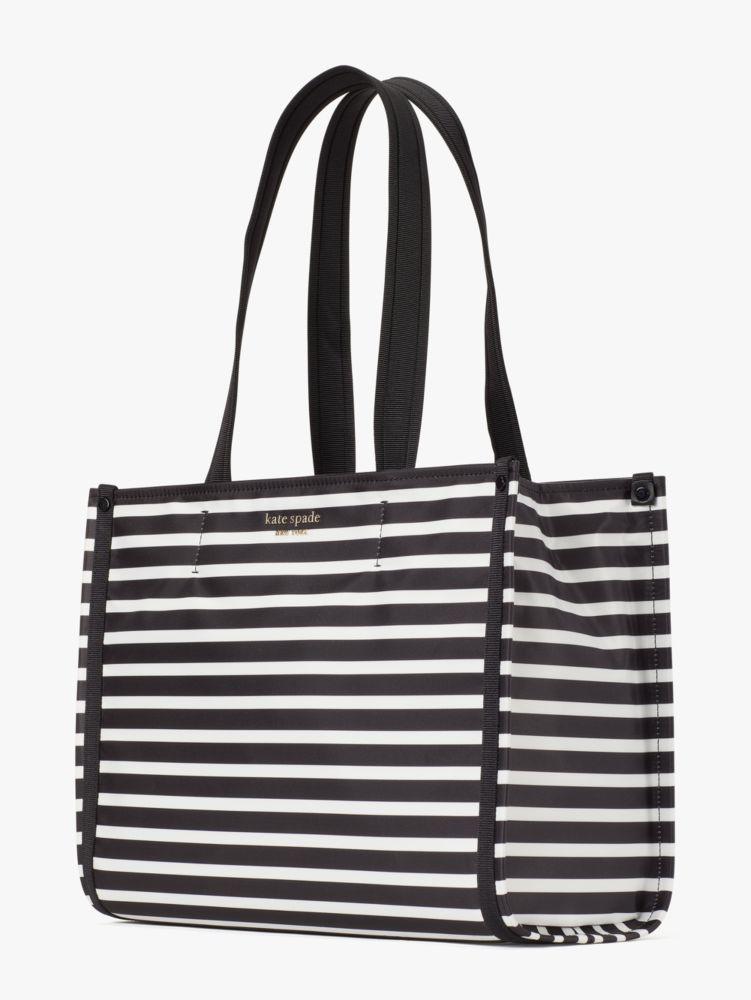 The Little Better Sam Stripe Medium Tote, , Product