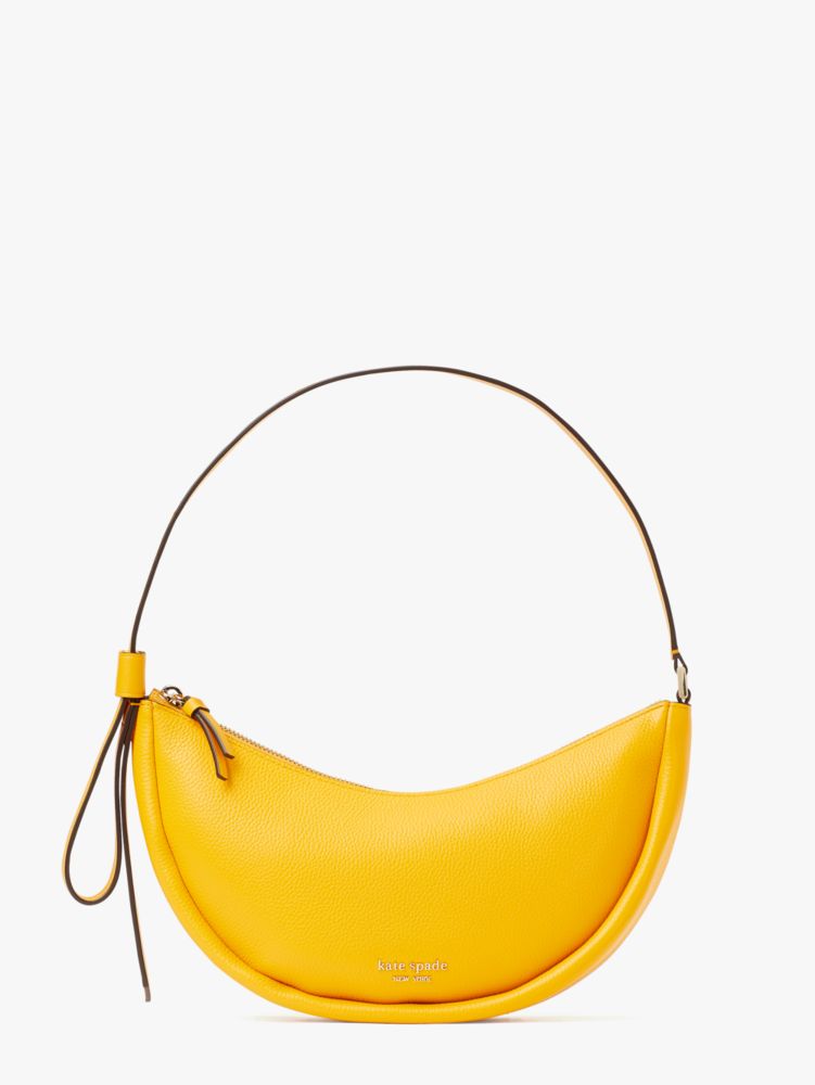Kate Spade New York Smile Small Shoulder Bag Black One Size: Handbags