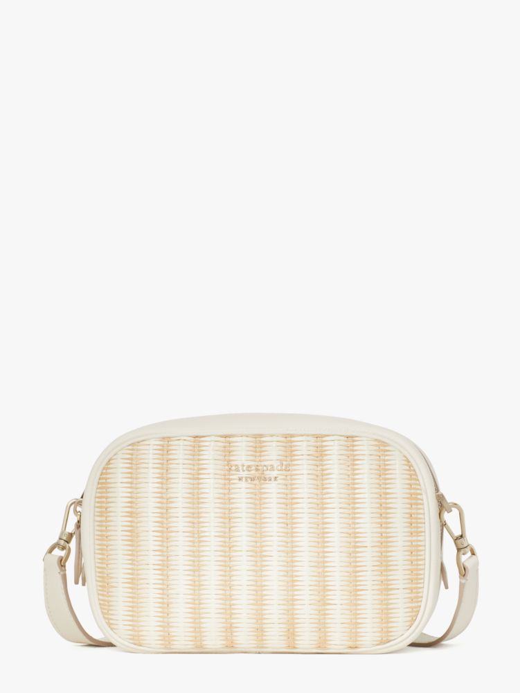 Kate spade discount straw crossbody bag