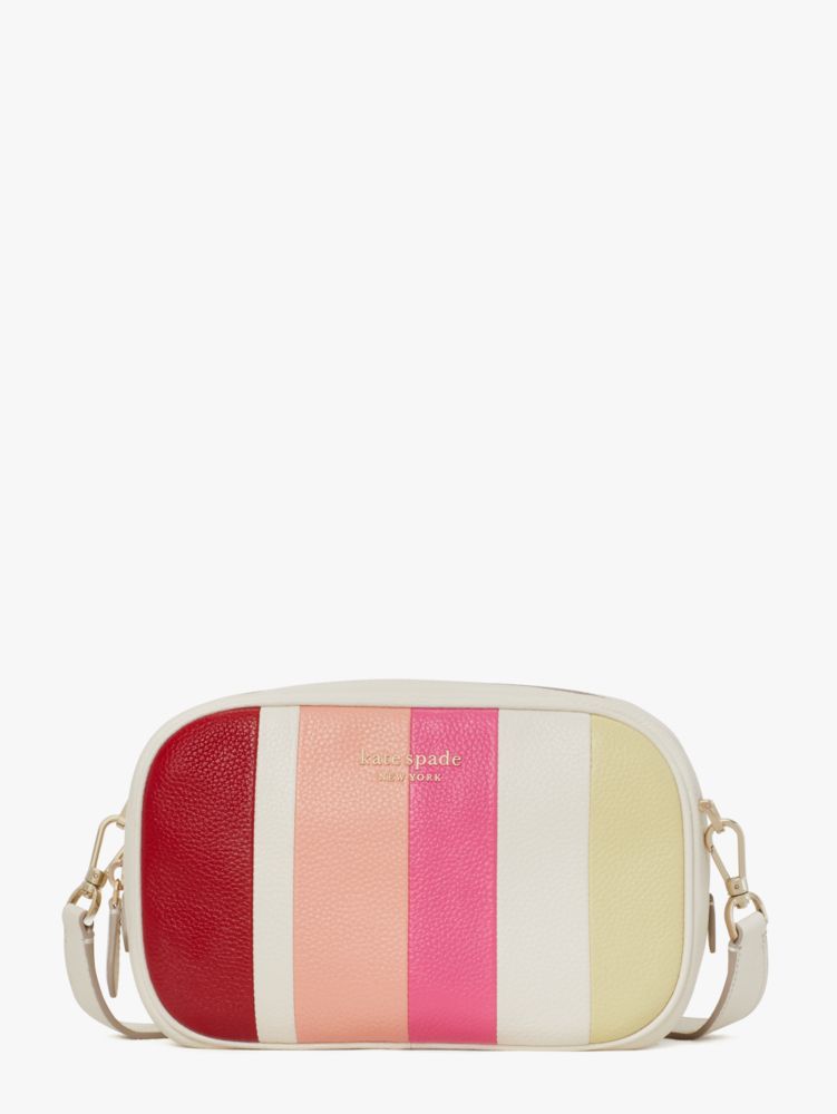 Kate Spade,astrid stripe medium crossbody,crossbody bags,Medium,Multi