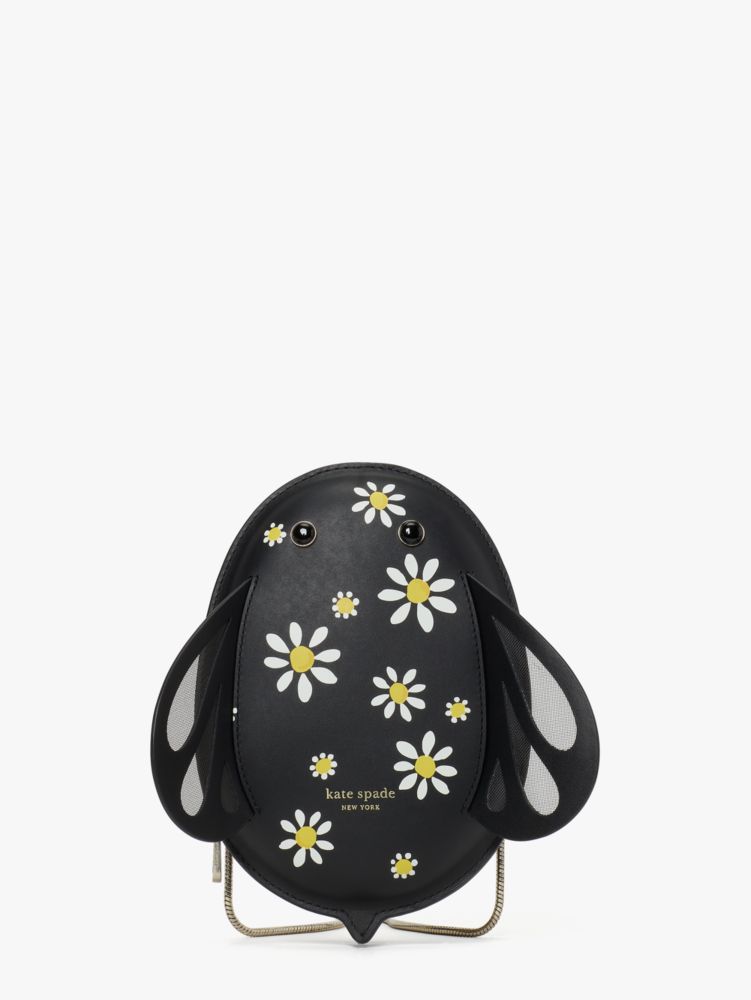 Black Multi Buzz Bee Crossbody