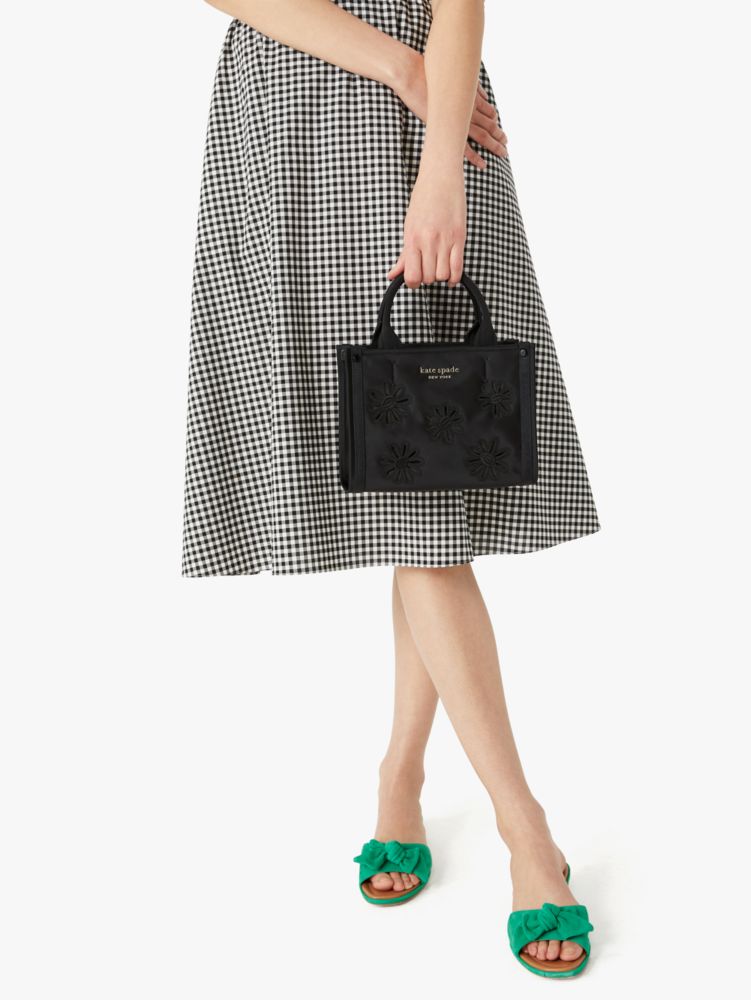 Kate Spade The Little Better Sam Embroidery Nylon Mini Tote Bag in