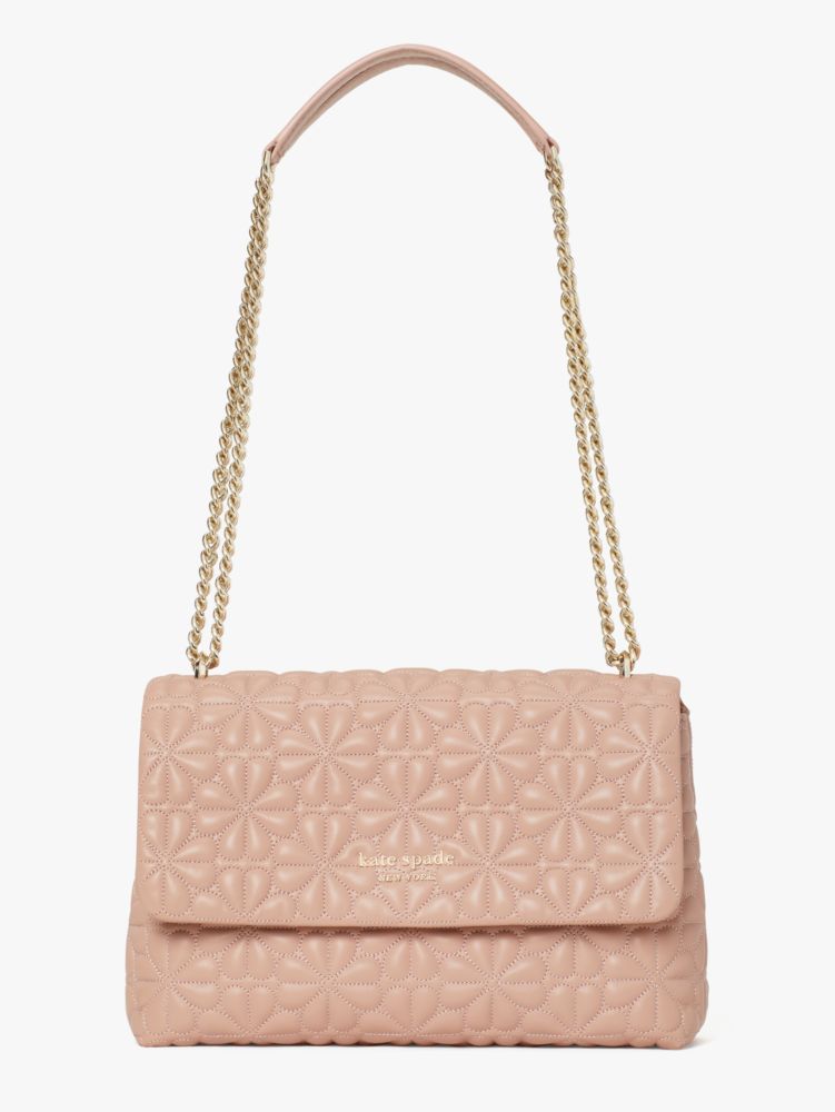 Kate Spade Bloom Quilt Small Shoulder Bag in Pink