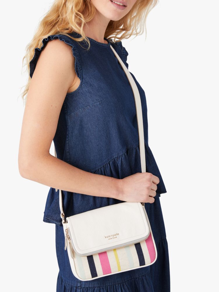 Kate spade hot sale striped crossbody