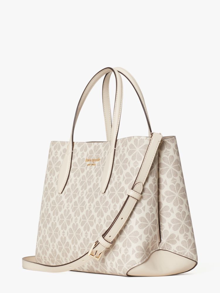 Kate Spade,Spade Flower Coated Canvas All Day Medium Satchel,