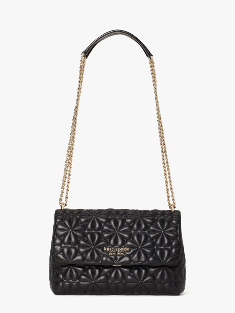 Shoulder Bags  Bloom Small Flap Shoulder Bag Black - Kate Spade