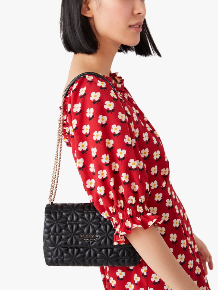 Kate Spade Bloom Small Quilted Leather Shoulder Bag - ShopStyle