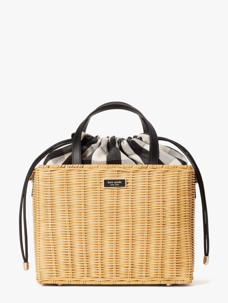 Kate spade wicker handbag new arrivals