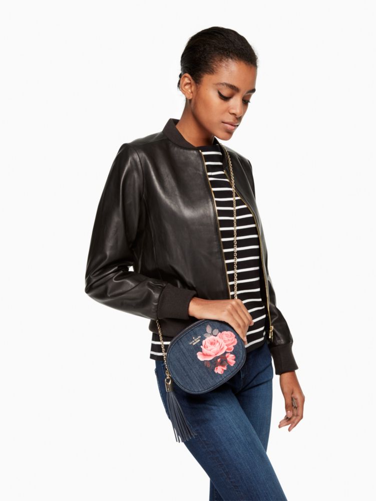 Kate Spade,Emerson Place Rose Denim Tinley,