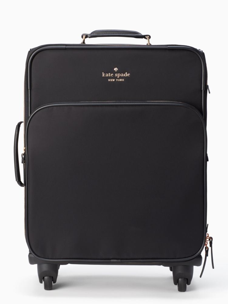 KATE SPADE STEAMLINE STOW AWAY WHEELED LUGGAGE TRUNK BAG