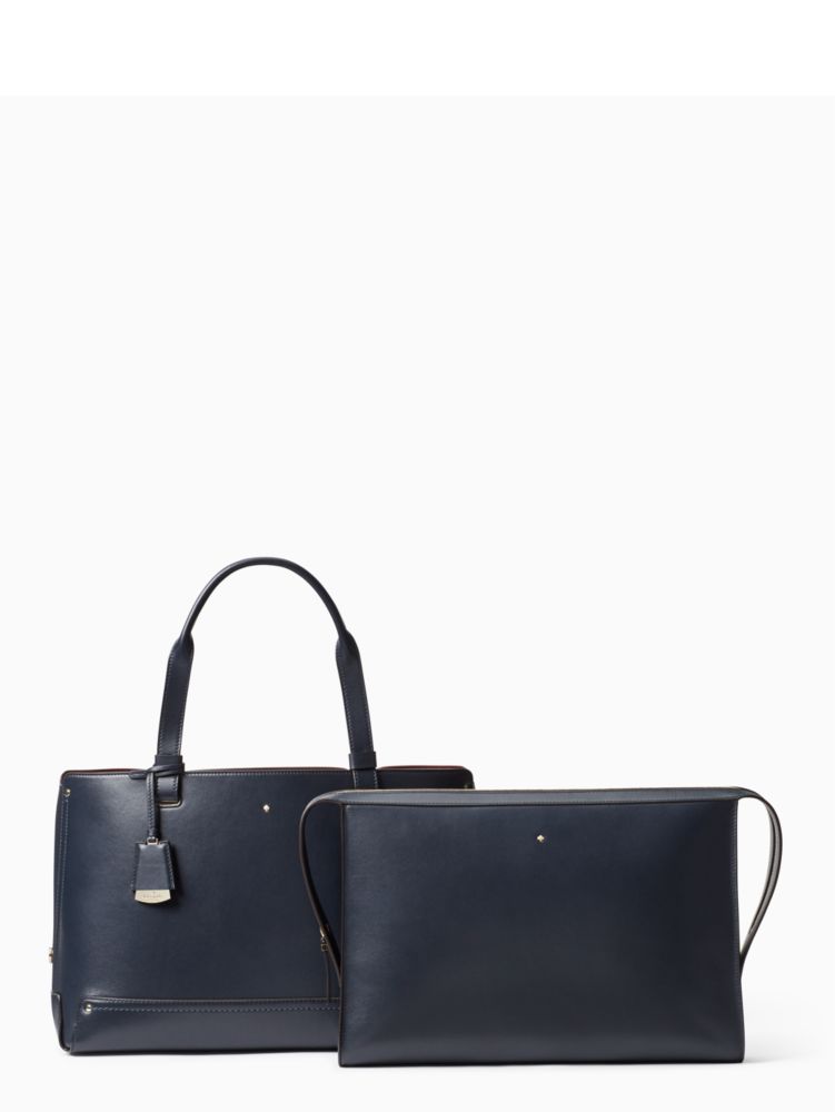 Kate Spade☆軽量ナイロンバッグLARGE ANISHA LOGAN SQUARE Kate Spade Classic Anisha Logan Square Satchel Black Patent
