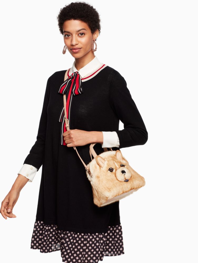 Kate Spade,Year Of The Dog Chow Chow Small Lottie,