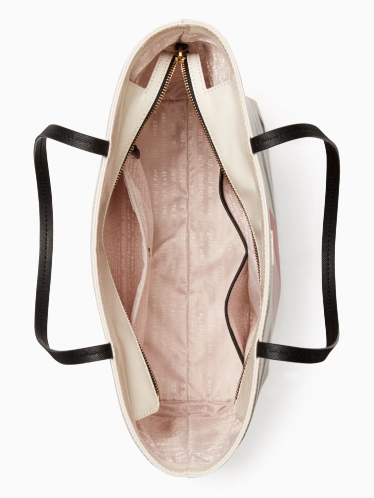 Kate Spade,Yours Truly Heart Stripe Hallie,