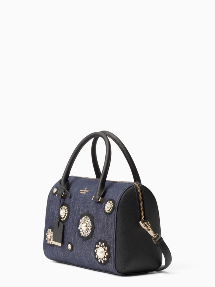 Kate Spade,Cameron Street Embellished Denim Large Lane,