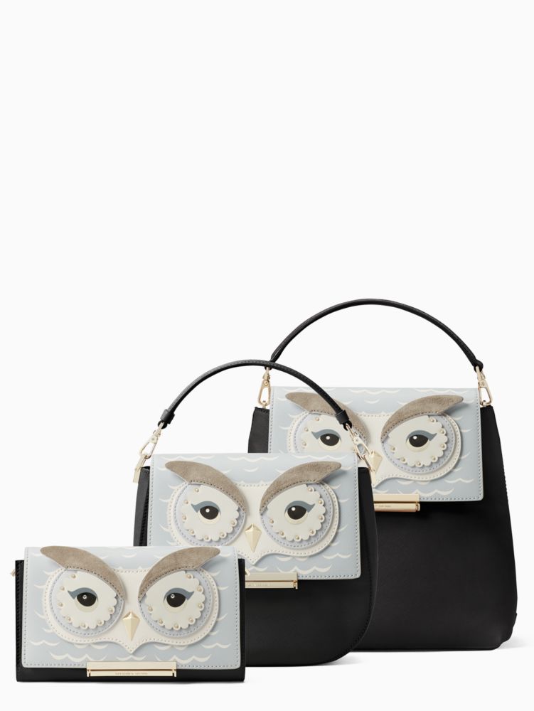 Kate spade owl clutch hot sale