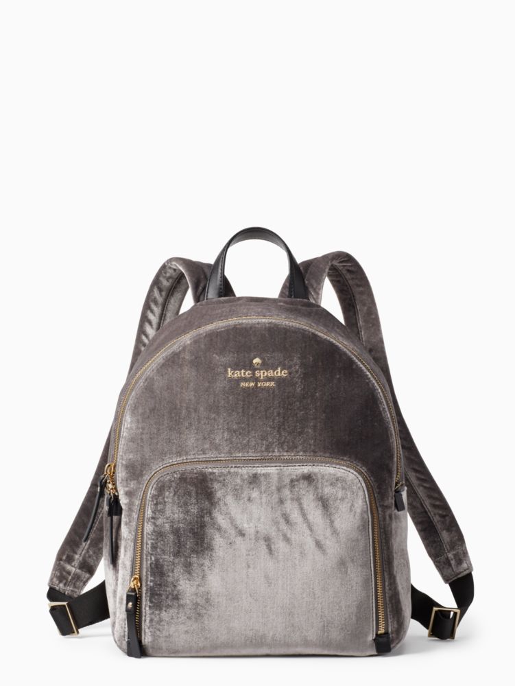 Kate spade deals backpack velvet