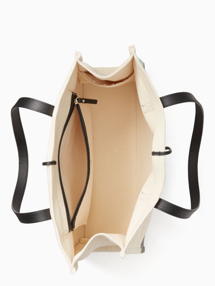 Kate Spade,Swamped Alligator Canvas Mega Original Bag,