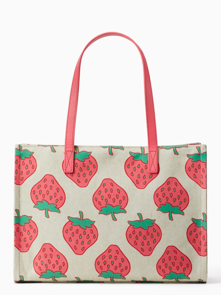 Kate Spade Picnic in the shops Park Strawberry Tote, Wristlet & iPhone 13 PRO MAX Case