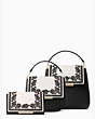 Kate Spade,make it mine cameron street embroidered flap,Cement