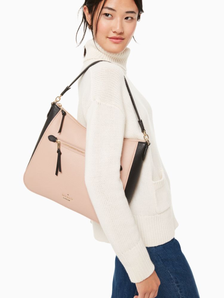 Kate spade quincy leather hobo online