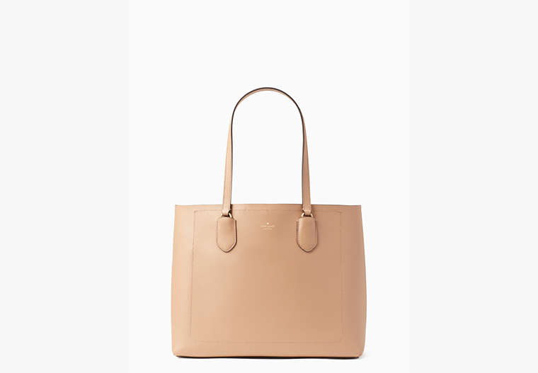 Kate Spade,holiday lane page,tote bags,Cashew Butter image number 0