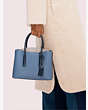 Kate Spade,margaux medium satchel,satchels,Medium,Celestial Blue Multi