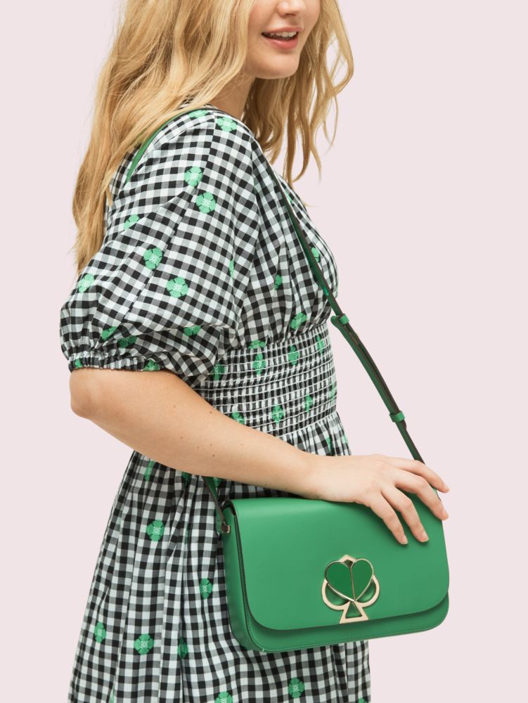 Kate Spade,Nicola Twistlock Medium Shoulder Bag,