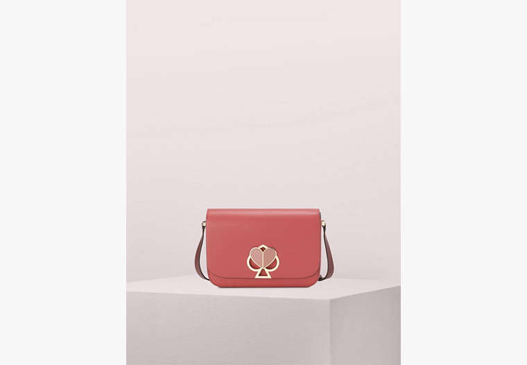 Kate Spade,nicola twistlock medium shoulder bag,shoulder bags,Red Jasper Multi image number 0
