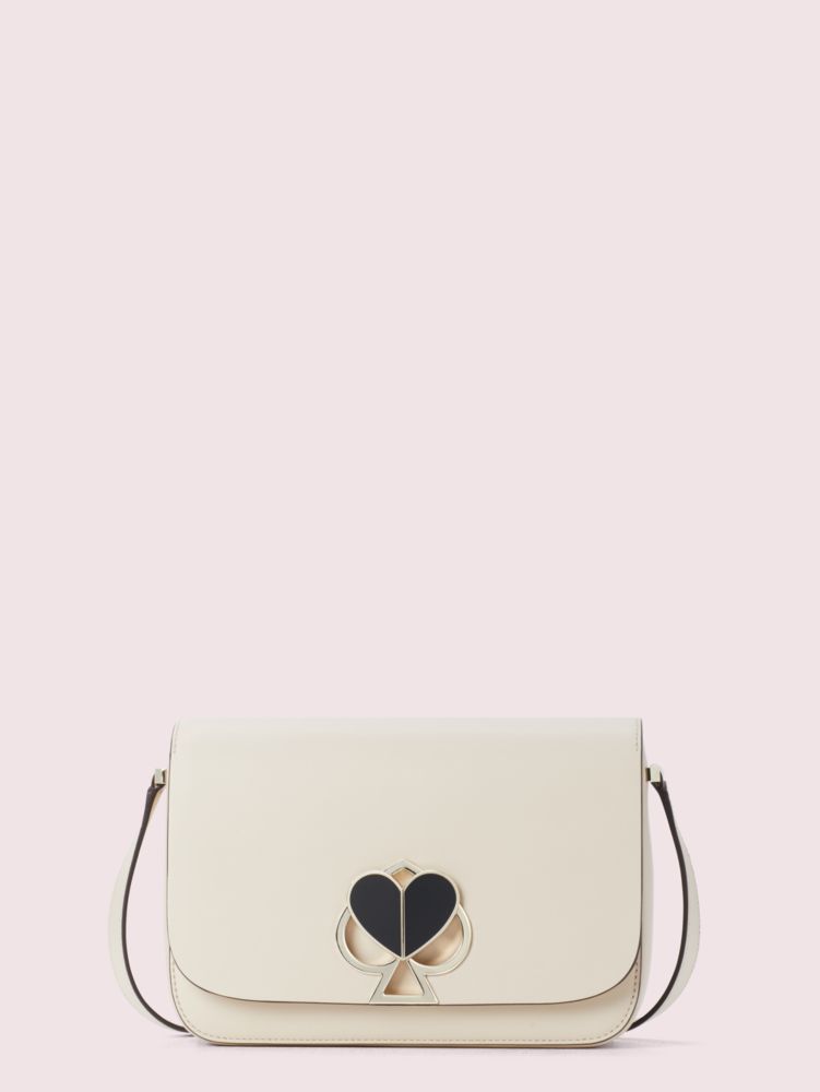 Kate Spade,nicola twistlock medium shoulder bag,shoulder bags,Bare