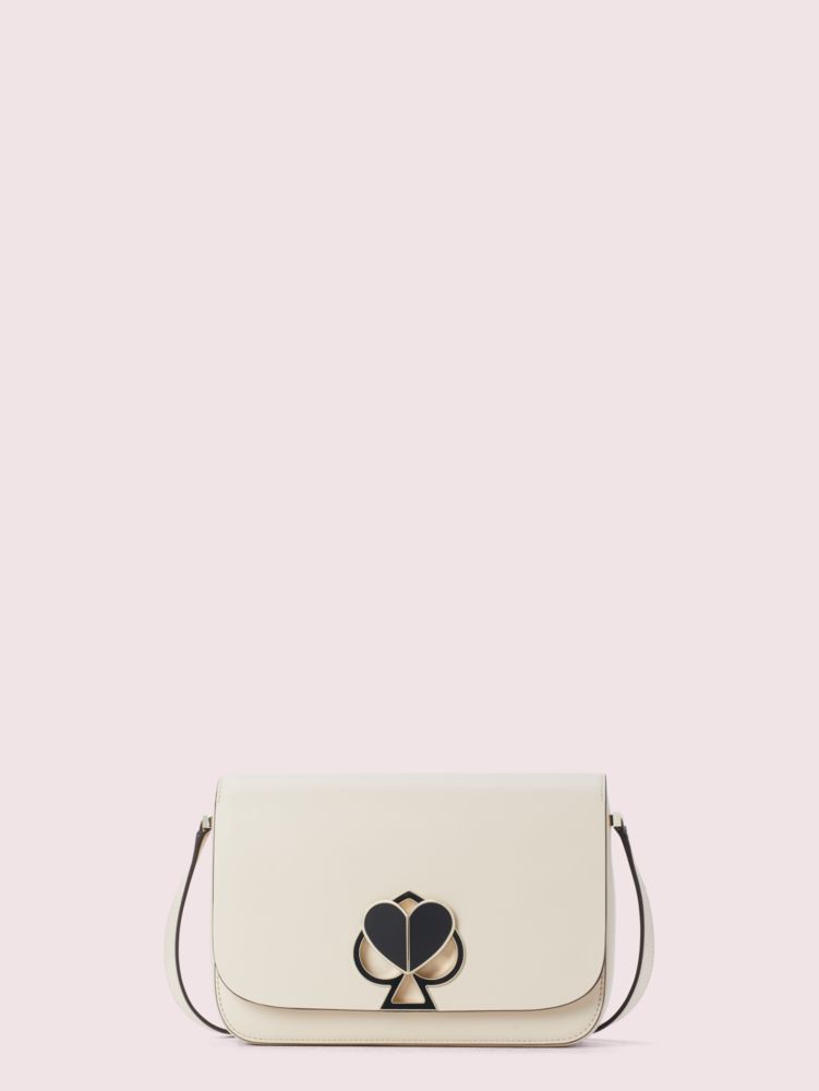 Kate Spade,nicola twistlock medium shoulder bag,shoulder bags,Bare