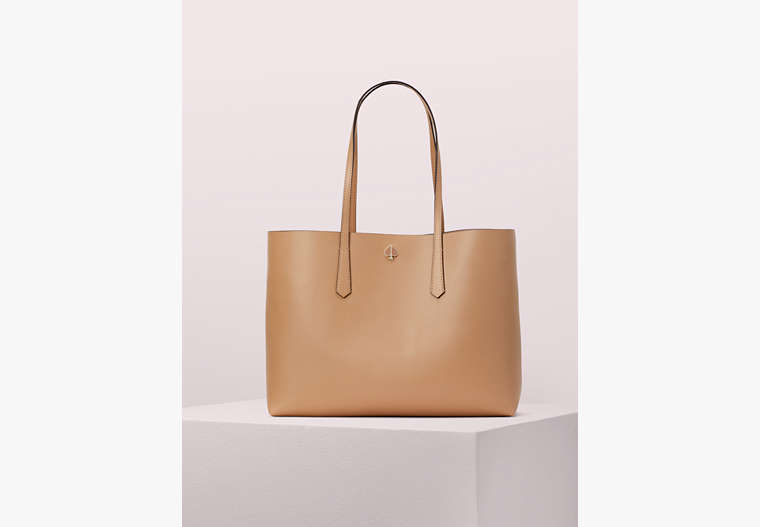 Kate Spade,molly large tote,Large,Light Fawn