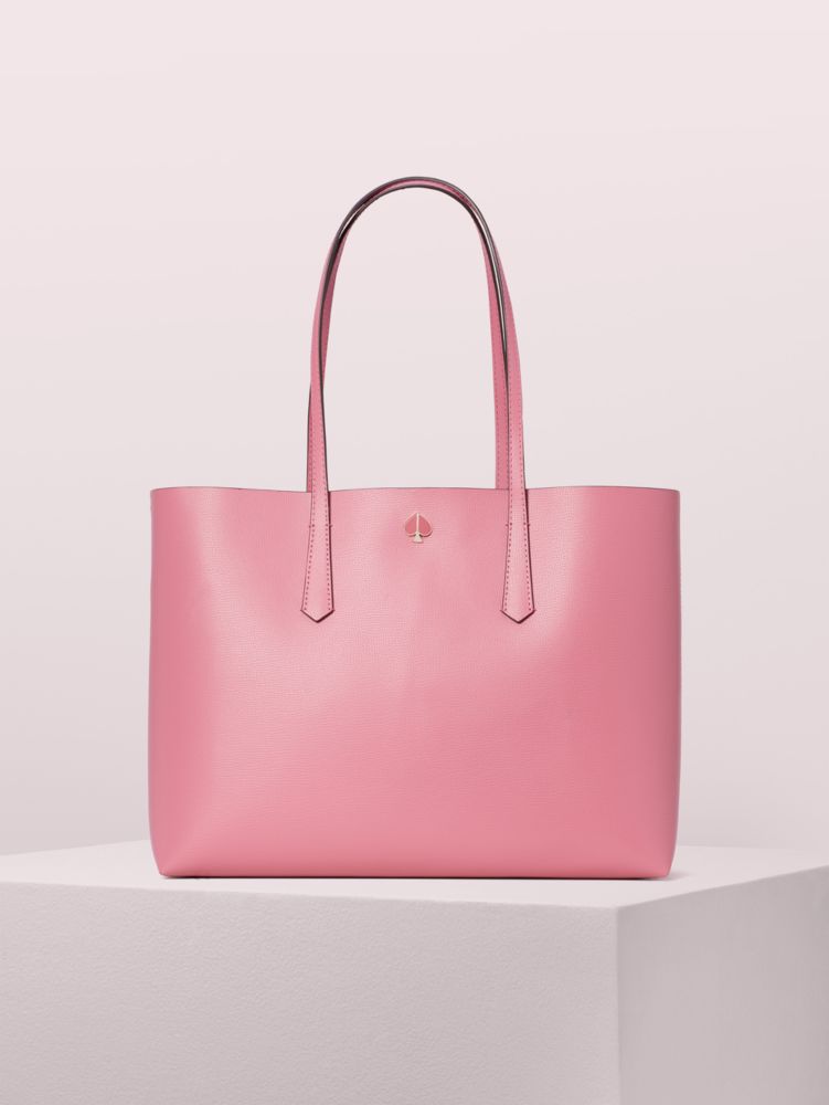 Kate Spade,molly large tote,Large,Blustery Pink
