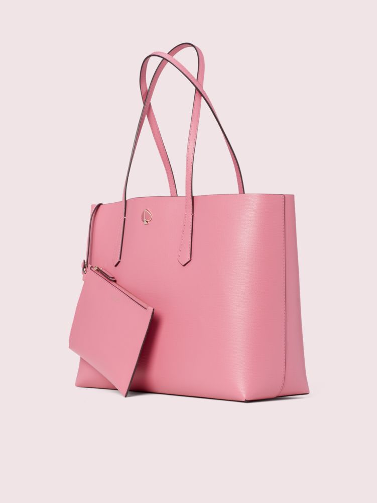 Kate Spade,molly large tote,Large,Blustery Pink