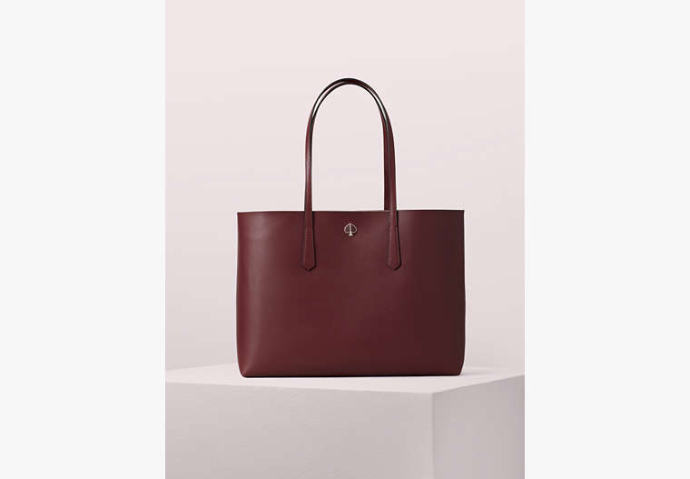 Kate Spade,molly large tote,Large,Cherrywood