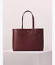 Kate Spade,molly large tote,Large,Cherrywood