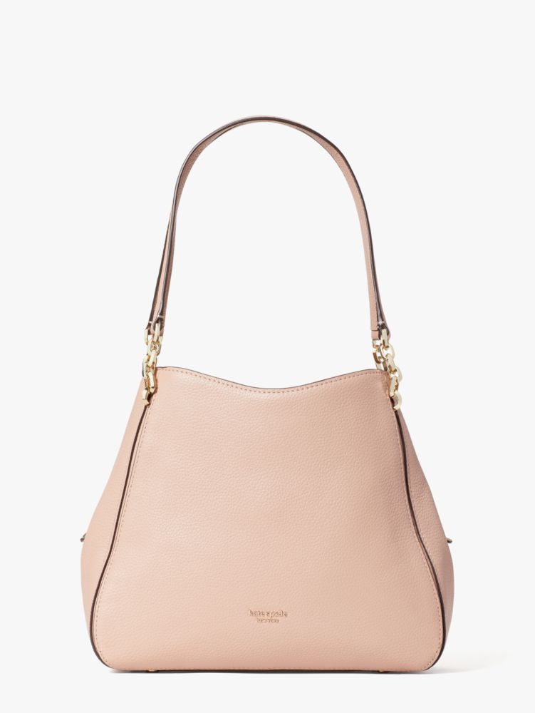 Shop kate spade new york Elevated Pebble Leather & Spade Flower