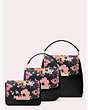 Kate Spade,heritage make it mine floral flap,bag accessories,Navy Multi
