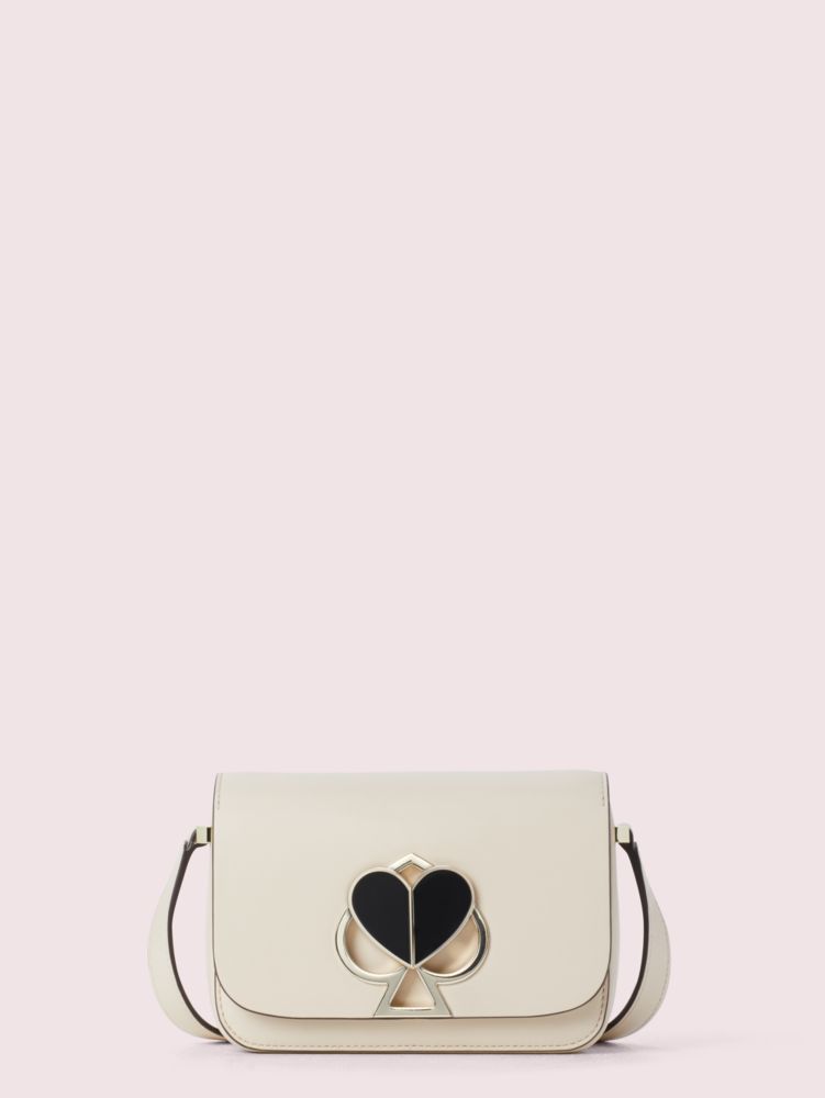 Kate Spade,nicola twistlock small shoulder bag,Bare