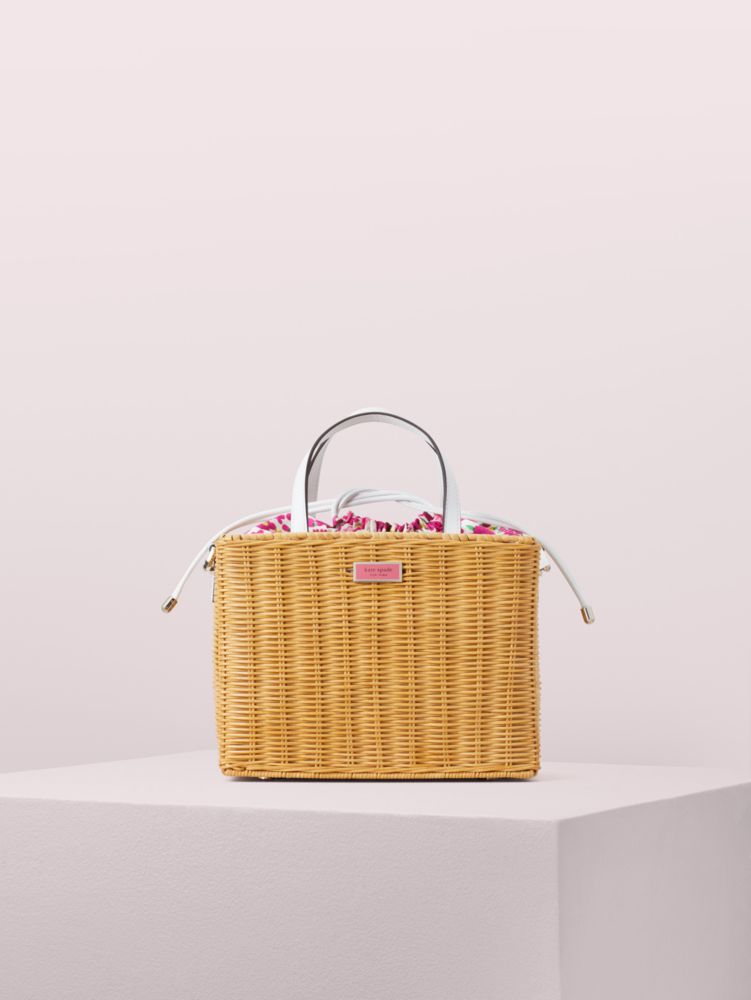 Kate spade wicker discount bag