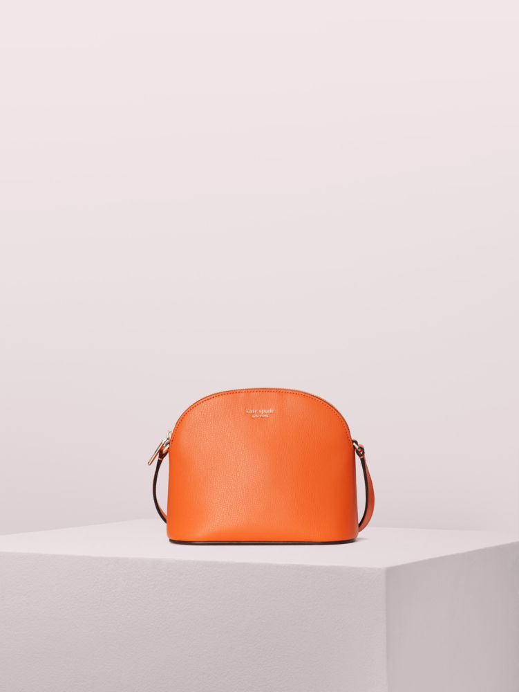 Kate Spade,sylvia medium dome crossbody,crossbody bags,Medium,Juicy Orange