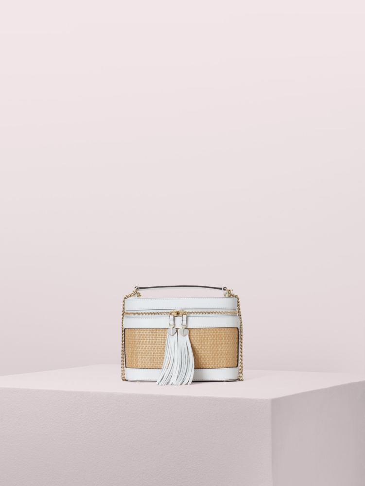 Kate Spade,rose small convertible crossbody,crossbody bags,Optic White