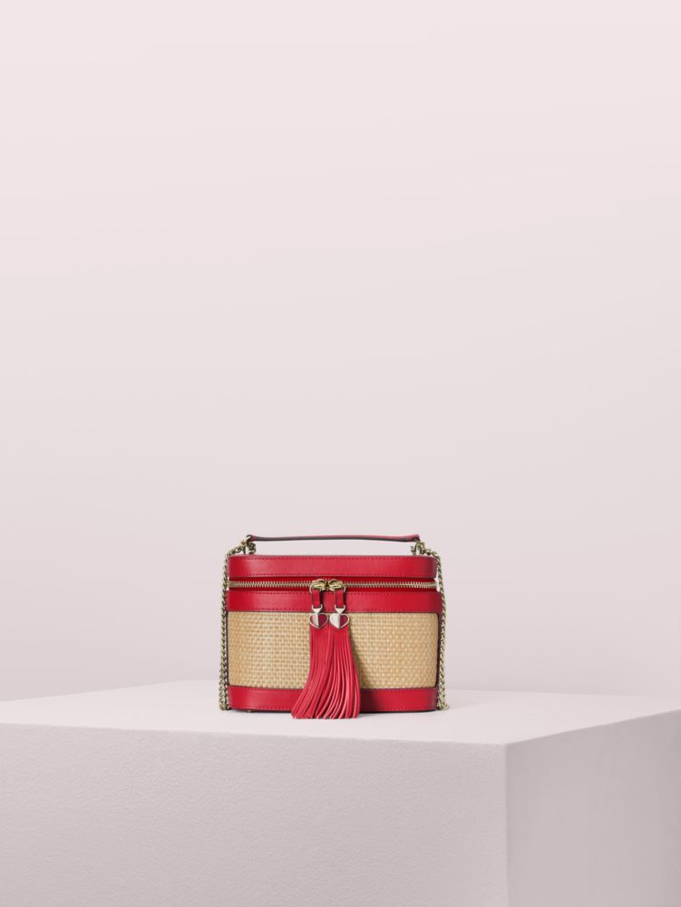 Kate spade straw hot sale crossbody bag