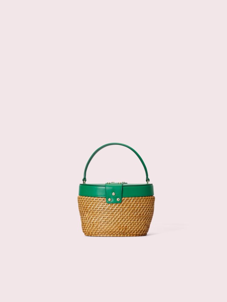 Rose Medium Top Handle Basket Bag Kate Spade GB