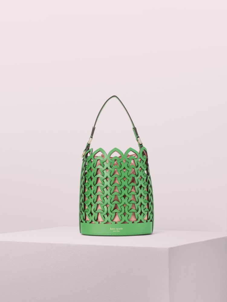 Kate Spade,dorie small bucket bag,Verona Green