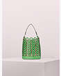 Kate Spade,dorie small bucket bag,Verona Green