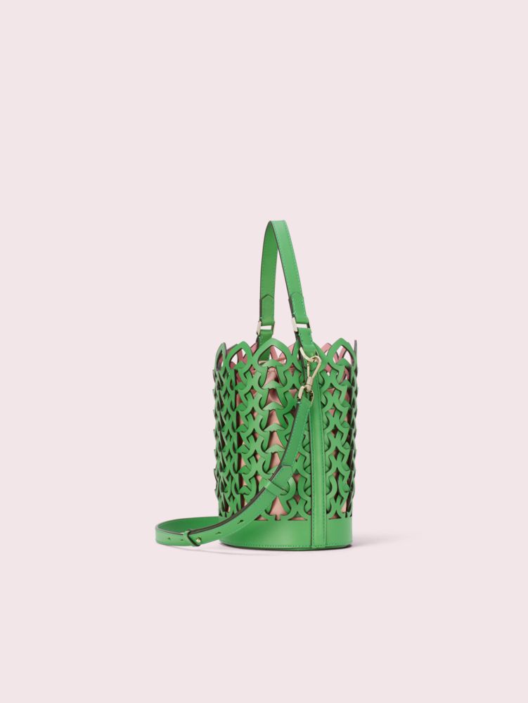 Kate Spade,dorie small bucket bag,Verona Green